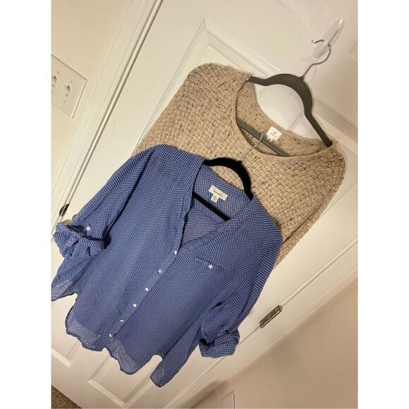 Dressbarn women’s bundle lot 2X sweater and blouse - Picture 1 of 13